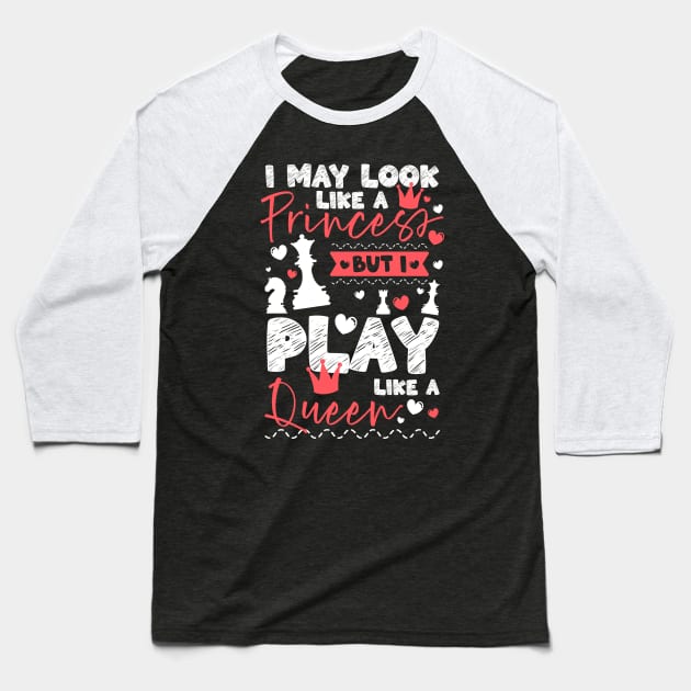 Chess Stuff Chess Club Chess Merch Chess Baseball T-Shirt by IngeniousMerch